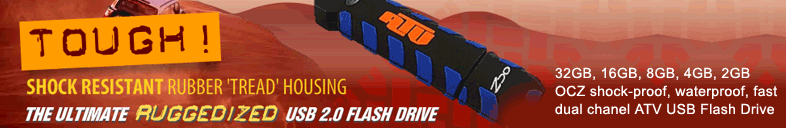 OCZ ATV Shock Proof USB2.0 Flash Drive